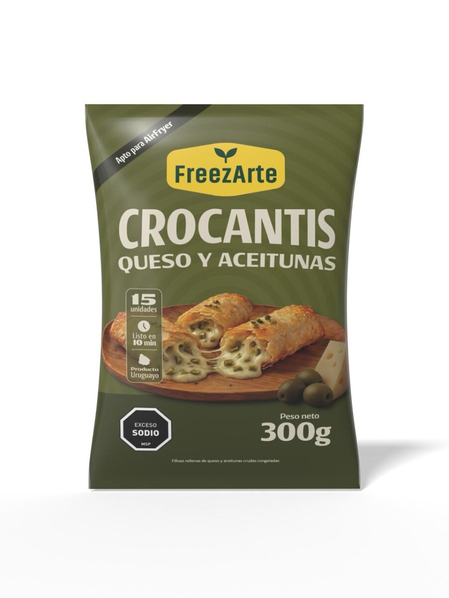 ARROLLADITOS PRIMAVERA QUESO ACEITUNAS COPETÍN X 15 
