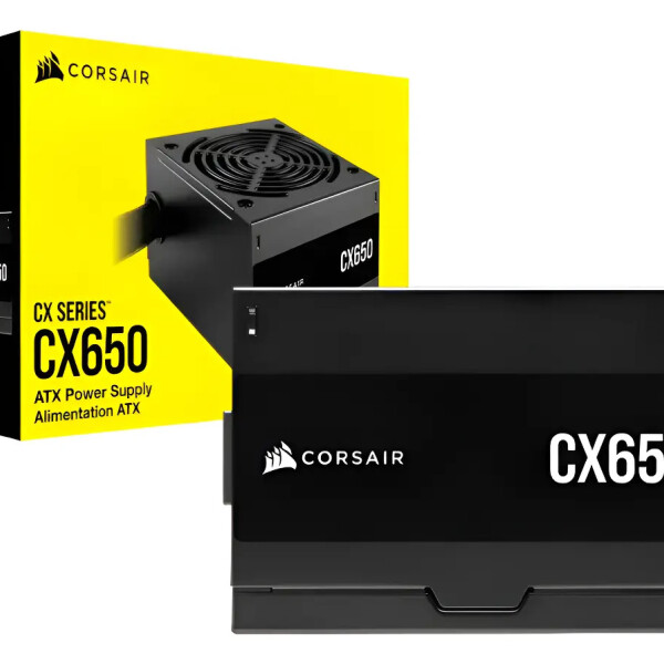 Corsair Fuente Cx650 650w 80+ Br FUENTE CORSAIR CX650 650W 80+ BRONCE