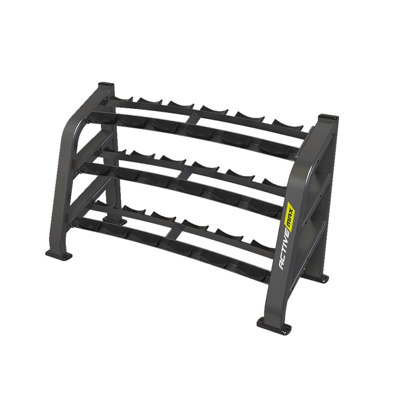 Mancuernero Dumbbell Rack 3 filas 6 pares Mancuernero Dumbbell Rack 3 Filas 6 Pares