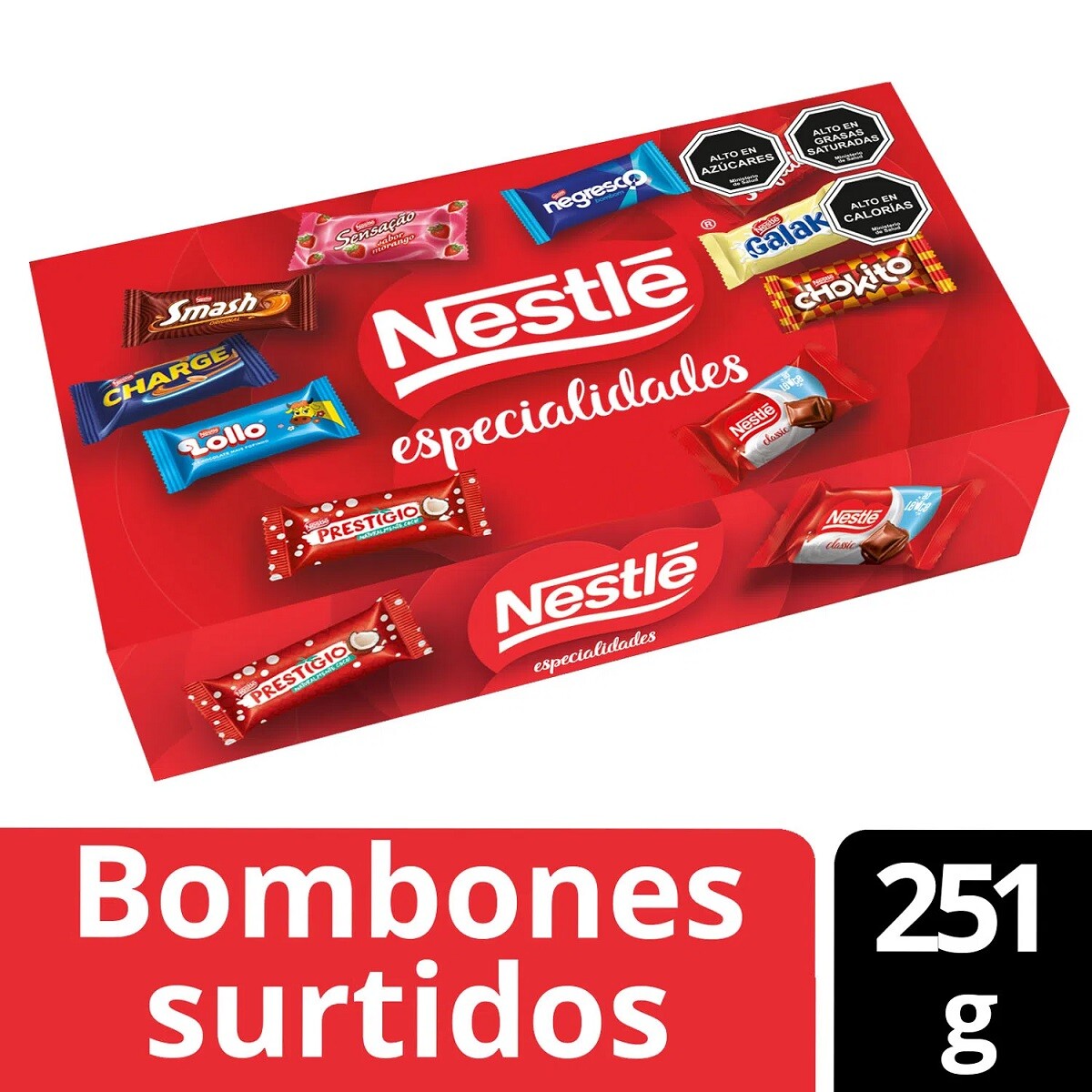 Bombones Nestle Especialidades 251 Grs. 