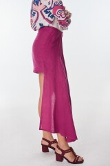 Falda Domenica Magenta