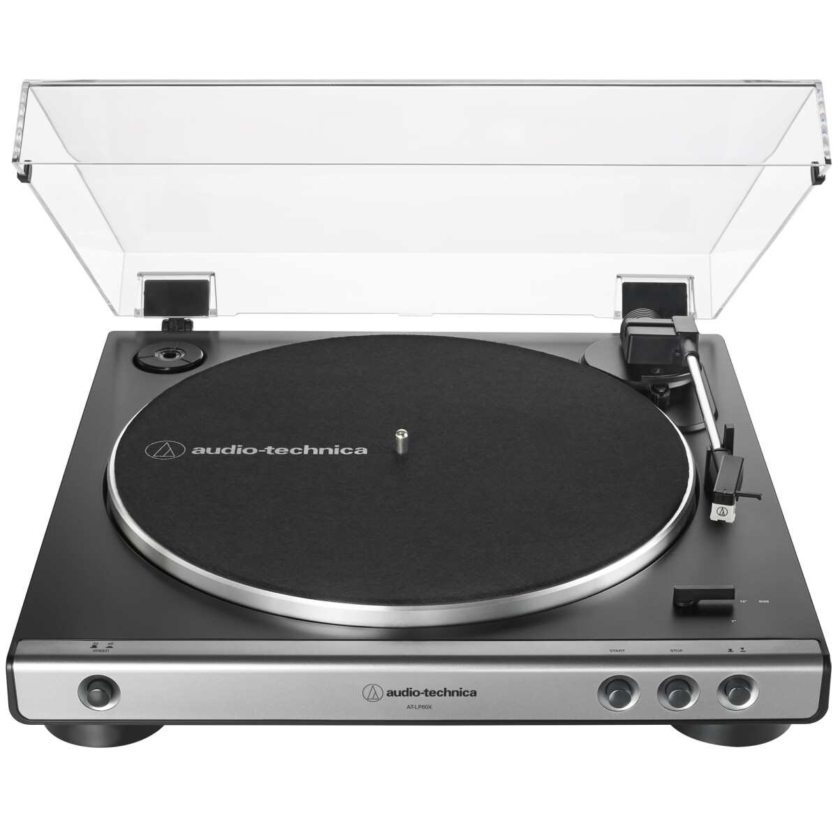 Bandeja De Vinilo Audio Technica Altp60xgm Gun Met Silver 