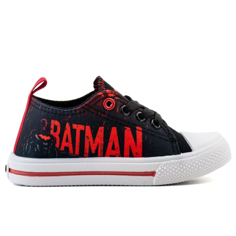 Championes DC Batman de Niños - BAICSS24001 Negro-rojo