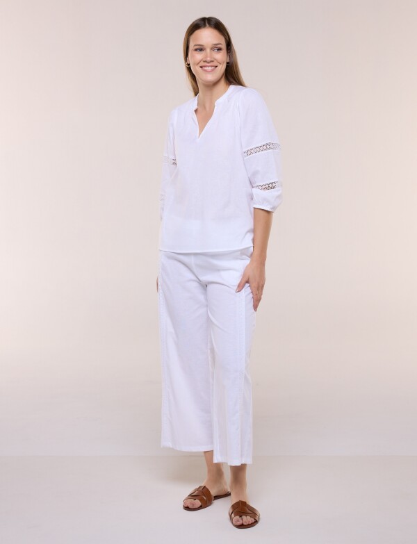 Panalon Crop Lino BLANCO
