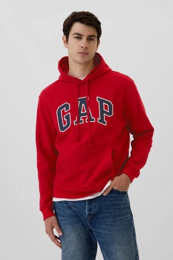 Canguro Logo Gap Hombre Red Apple
