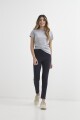 Remera básica GRIS MELANGE