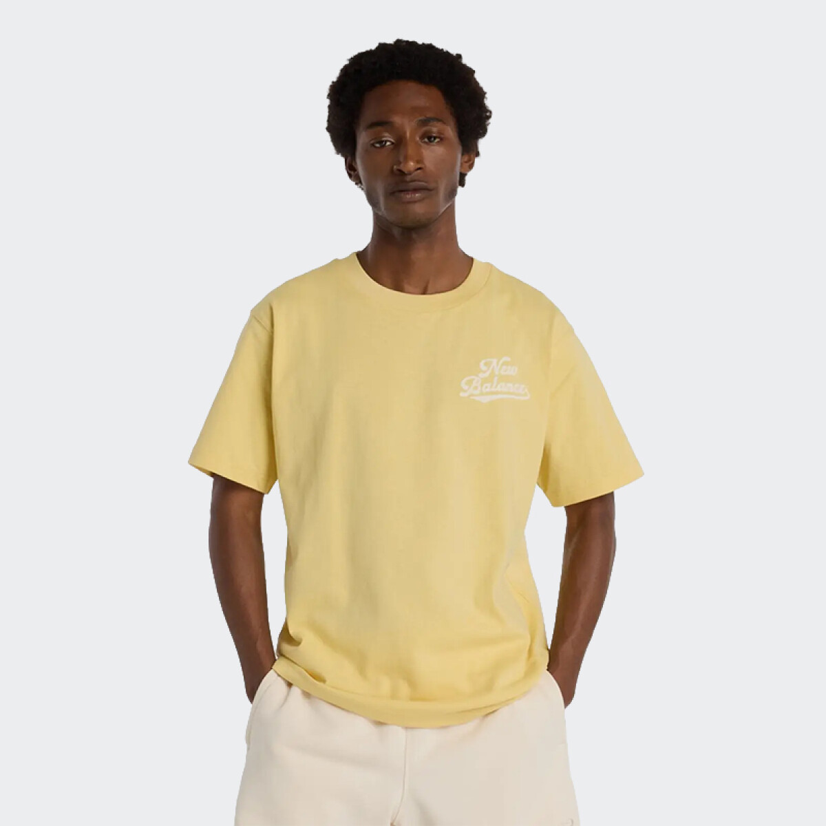 Remera New Balance Athletics Legacy - Amarillo 