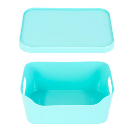 Contenedor de plastico 1.8L con tapa y asas Contenedor de plastico 1.8L con tapa y asas