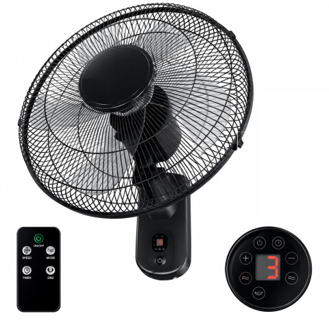 Ventilador De Pared Digital Ks-vw40db VENTILADOR DE PARED KASSEL 40CM KSVW40DB