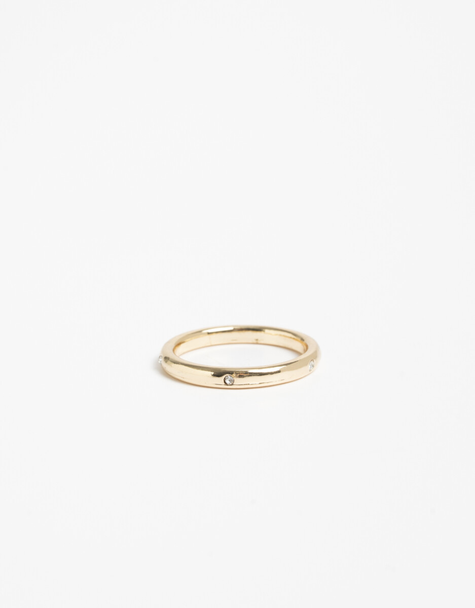 Anillo Con Strass 