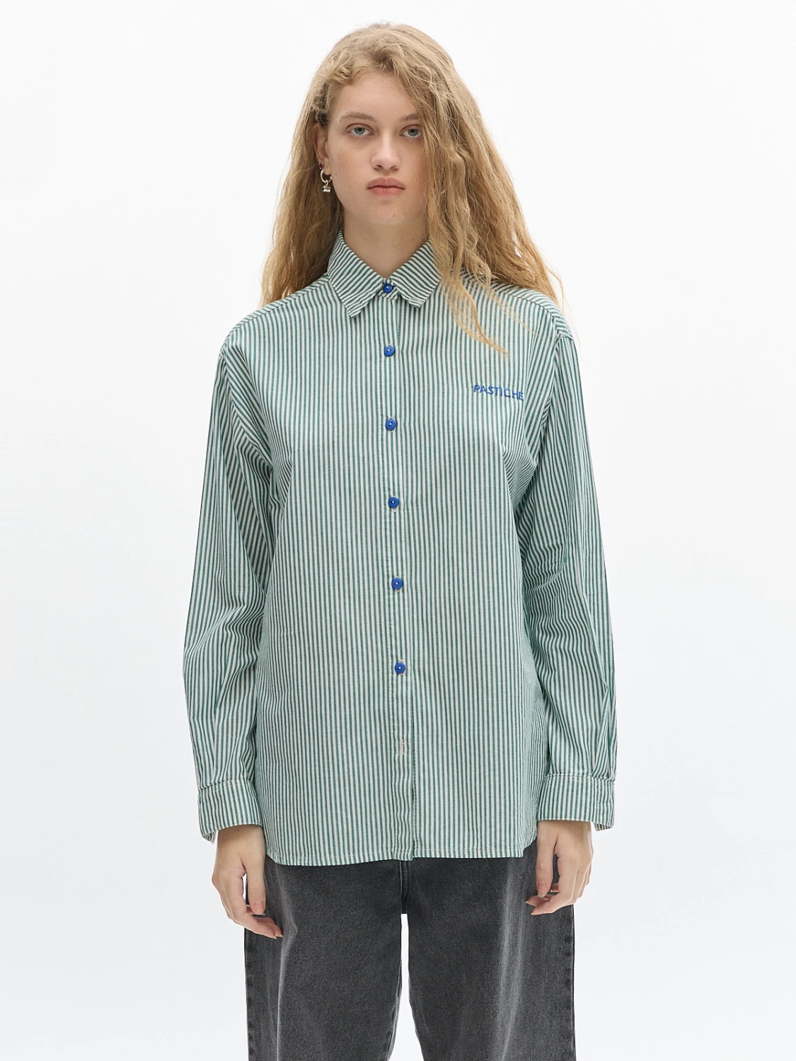Camisa Noble Stripes verde s