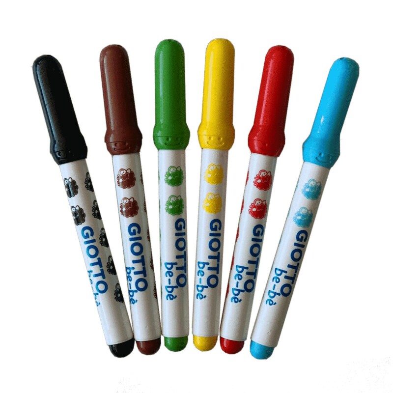 Marcador GIOTTO BEBE x 6 Marcador Giotto Bebe X 6