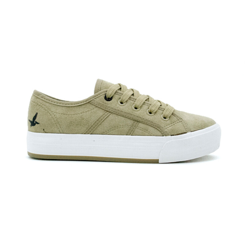Championes Santa Barbara IBIZA HI suede de Mujer Vison