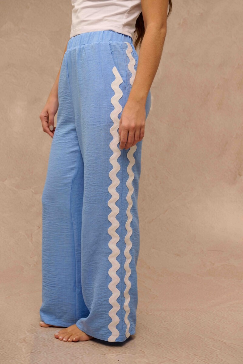 PANTALON GEORGIA CELESTE PANTALON GEORGIA CELESTE