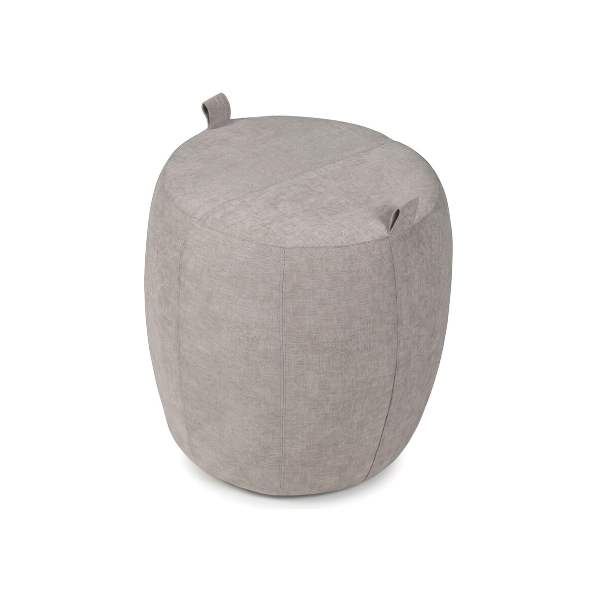 Puff Toulon - Tela Microfibra - 2228 (Gris) 