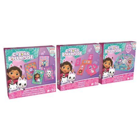 Pack X3 Juegos de Mesa Gabby 'S Dollhause 001