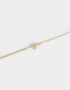 Pulseras Flexibles De inicial Pulsera Flexible De Inicial "b" - Dorado