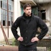 Campera Polar Táctica Negro