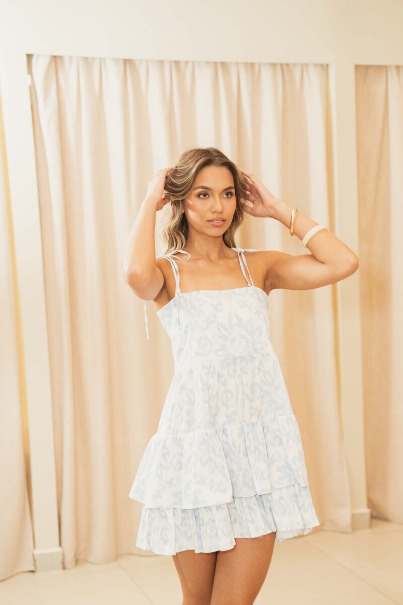 VESTIDO CAMILLE MINI INDIGO AIR VESTIDO CAMILLE MINI INDIGO AIR