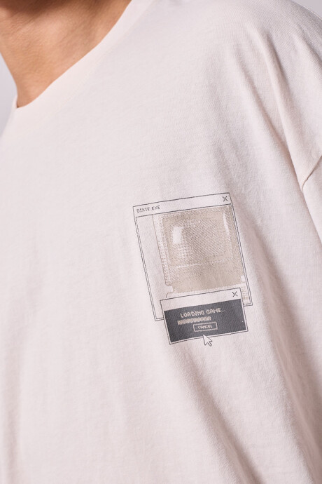 T-SHIRT GASTEL DIXIE Beige