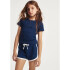 BLUSA MM FEM AZUL MARINHO