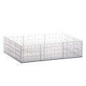 CAJA ORGANIZADORA APILABLE DE ACRÍLICO 32X23X8 CAJA ORGANIZADORA APILABLE DE ACRÍLICO 32X23X8