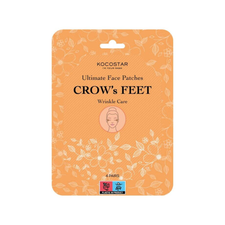 Ultimate Face Patches Crows Feet Parches de hidrogel para las líneas cantales laterales o ''patas de gallo''