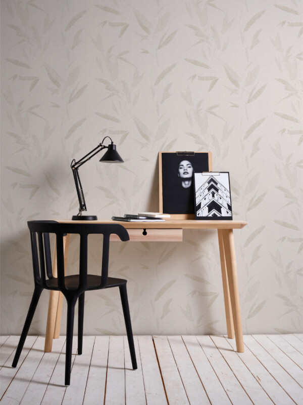 COLECCION WINDSONG - KAIYA CREAM LEAVES - N/A