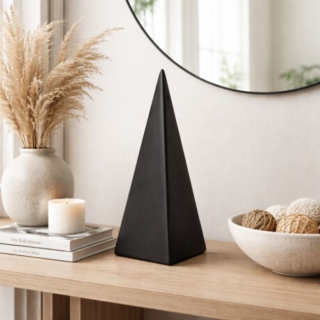 DECORACION PYRAMID Negro - Small