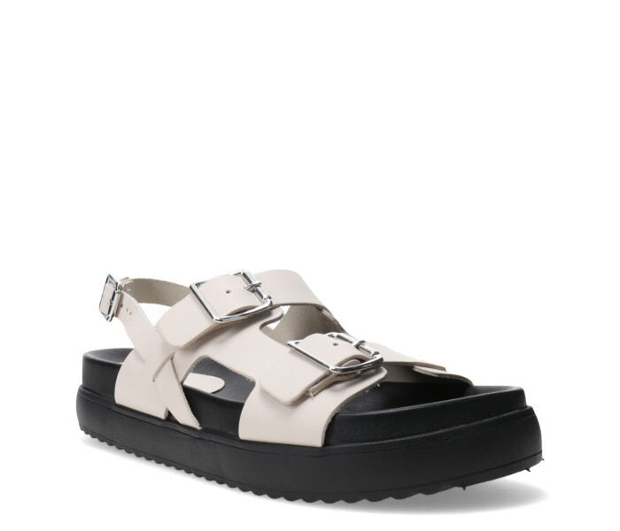 Sandalia de Mujer Bottero con hebillas Blanco