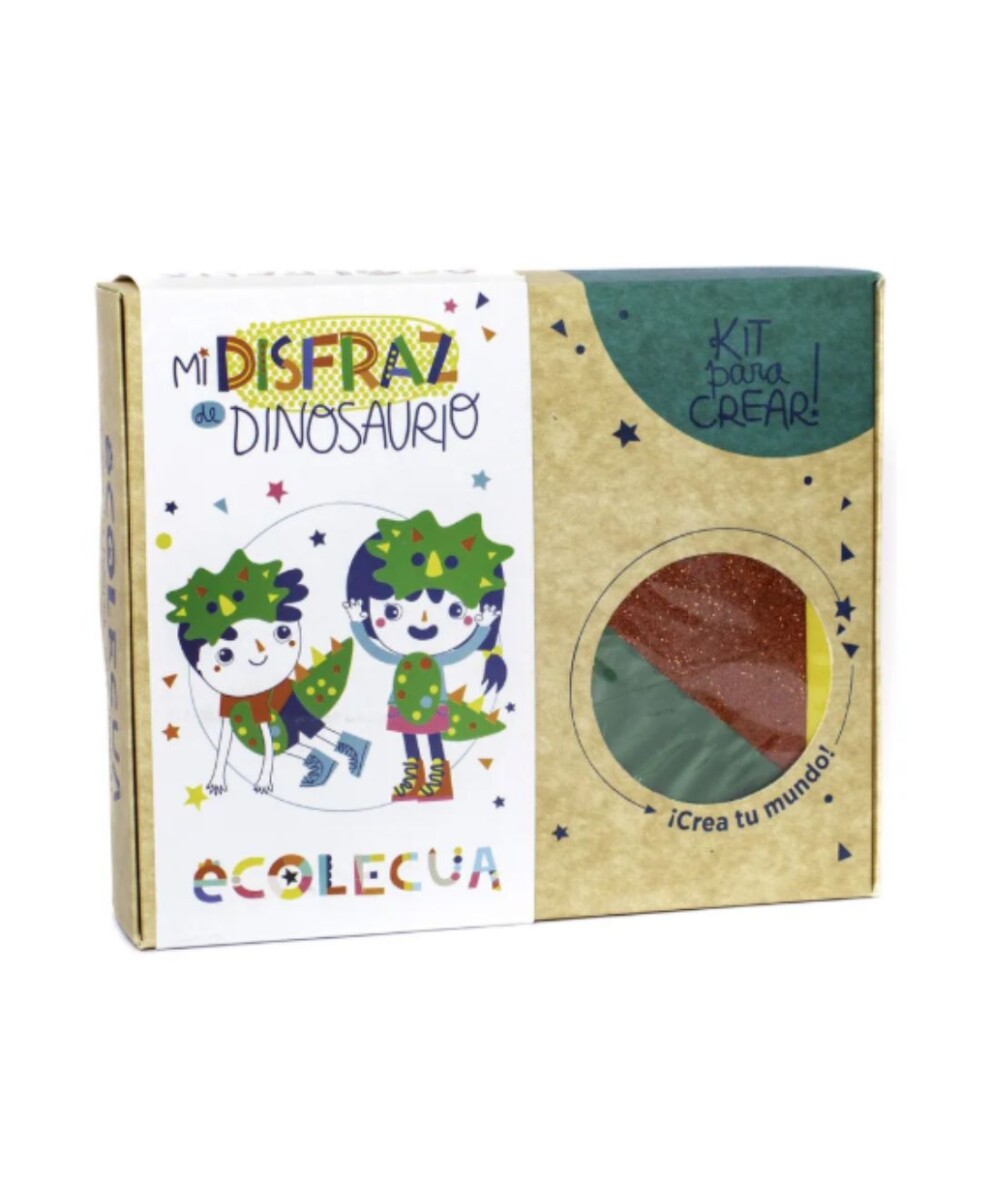 KIT MI DISFRAZ DE DINOSAURIO - S/C 