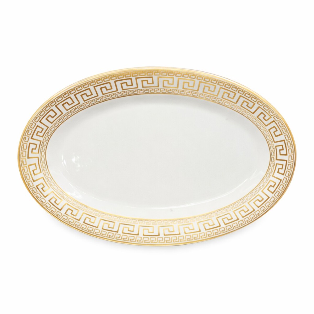 BANDEJA OVALADA DE PORCELANA VERSACE 10´´ • 25x16cm 
