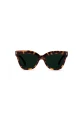 Lentes Tiwi Maui Shiny Caramel With Green Lenses