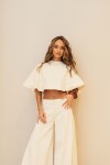 CAPA ALAIA OFF WHITE DENIM CAPA ALAIA OFF WHITE DENIM