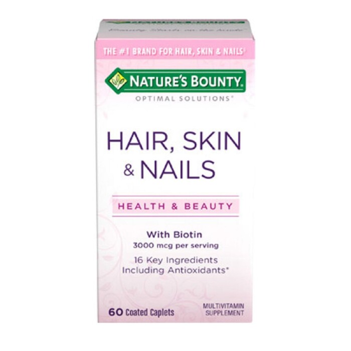 HAIR,SKIN & NAILS NATURES BOUNTY X 60 única