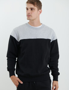 470916 SWEATER HARRY Gris/negro
