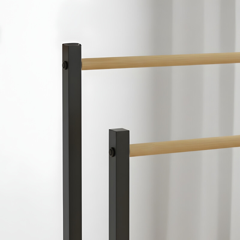 Despojador de bamboo 45x21x86cm NEGRO