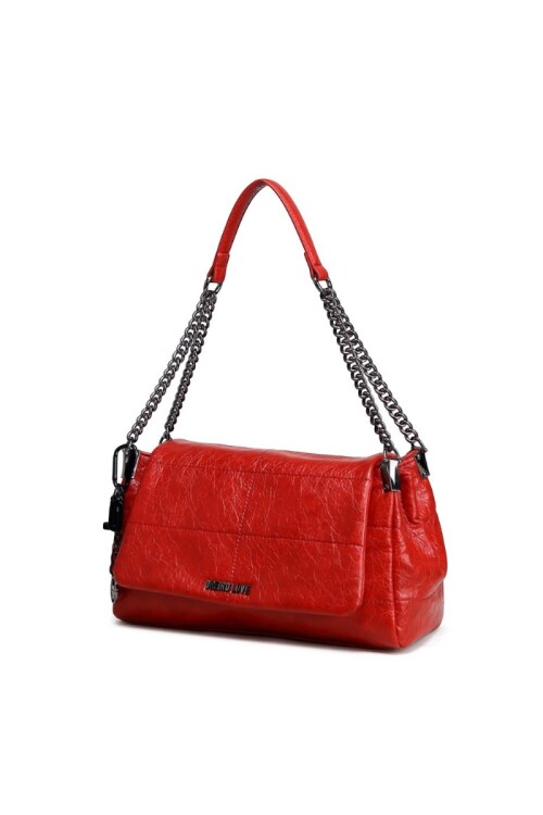 Cartera Las Oreiro Rojo