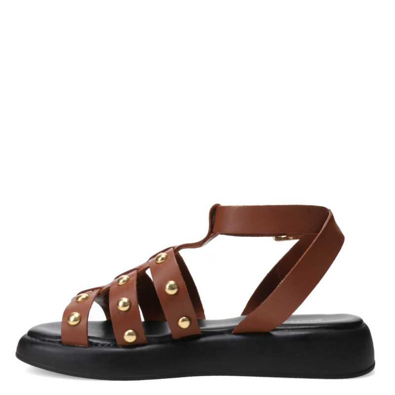 Sandalias de Mujer Bottero Franciscana - 366204 Marrón - Blanco
