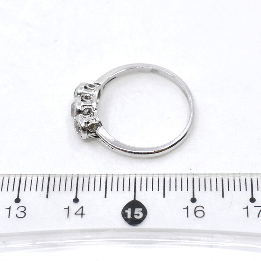 Anillo Platino Con 3 Brillantes Anillo Platino Con 3 Brillantes
