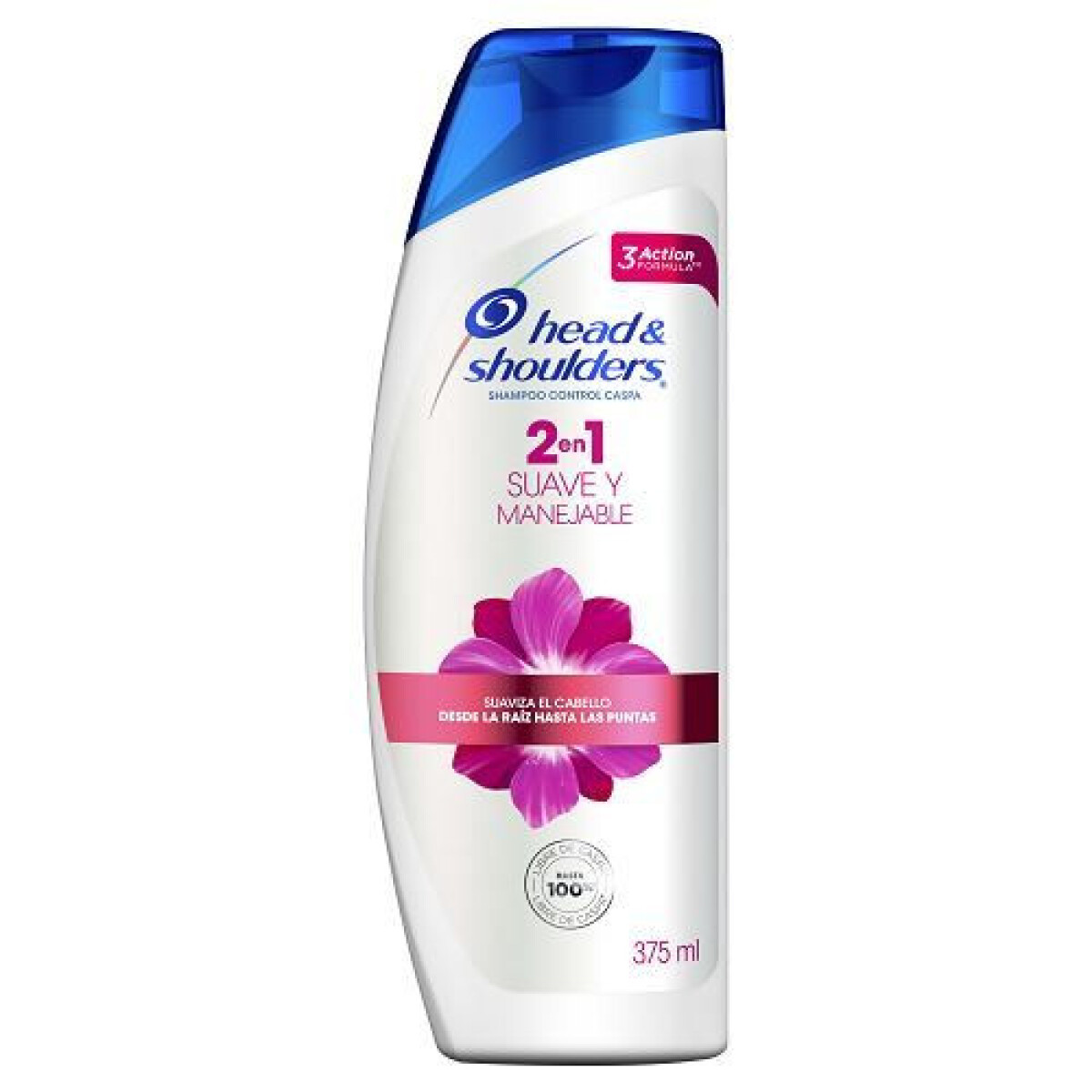 Head & Shoulders 2 en 1 Shampoo 375 ml – Limpieza y Cuidado en un Solo Paso