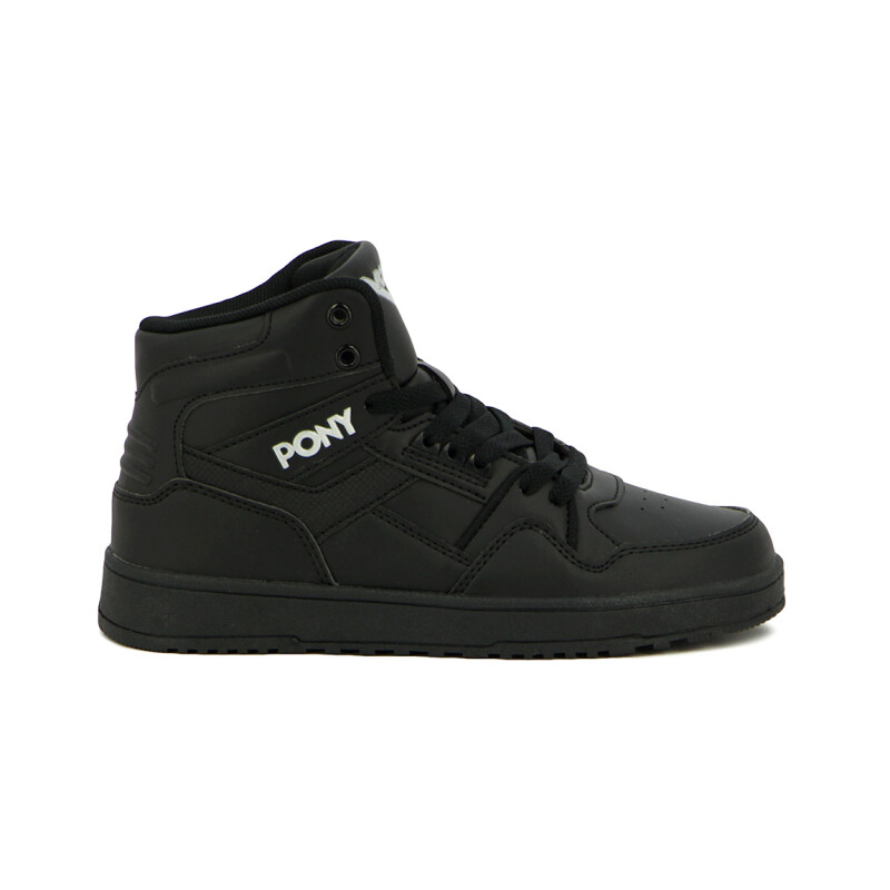 Pony Lifestyle M-100 Bota Teen - Black/black Negro-negro