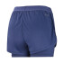 SHORT KT WMN TRNG 2 IN 1 negro AZUL SKIPPER