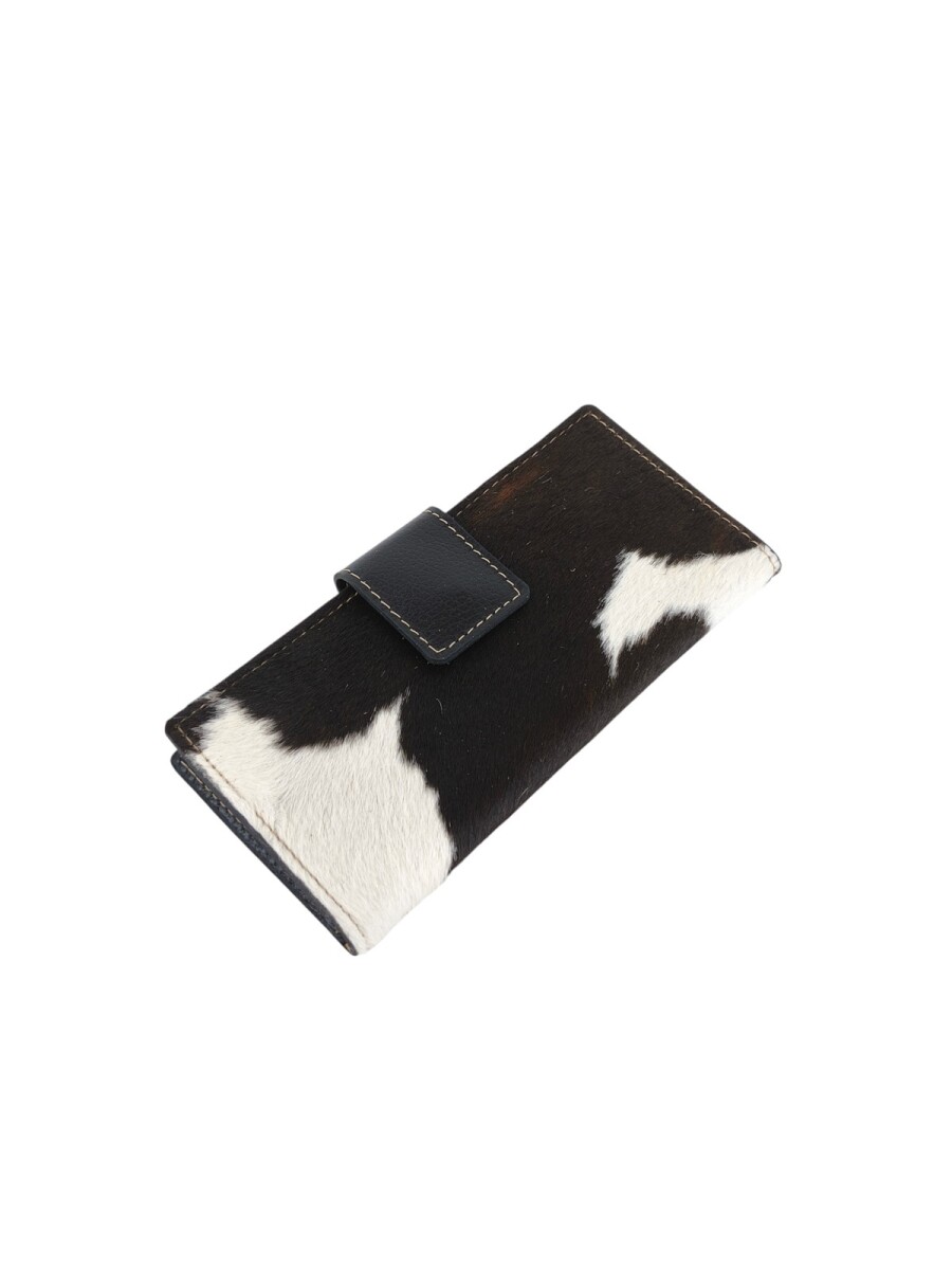 Billetera al corte clasica - Negro 