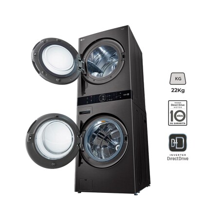 TORRE LAVADO Y SECADO LG 22-KG WK22BS6