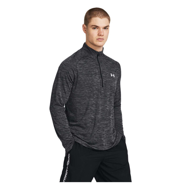 Buzo UA Tech Texturd HLF ZIP Hombre 797A001N11 Negro