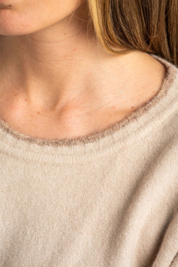 Sweater Rayado Mocha