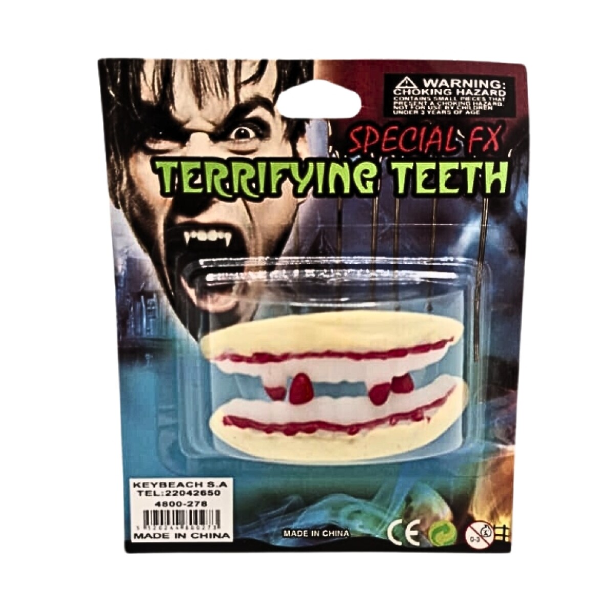 Dentadura de Silicona Halloween 