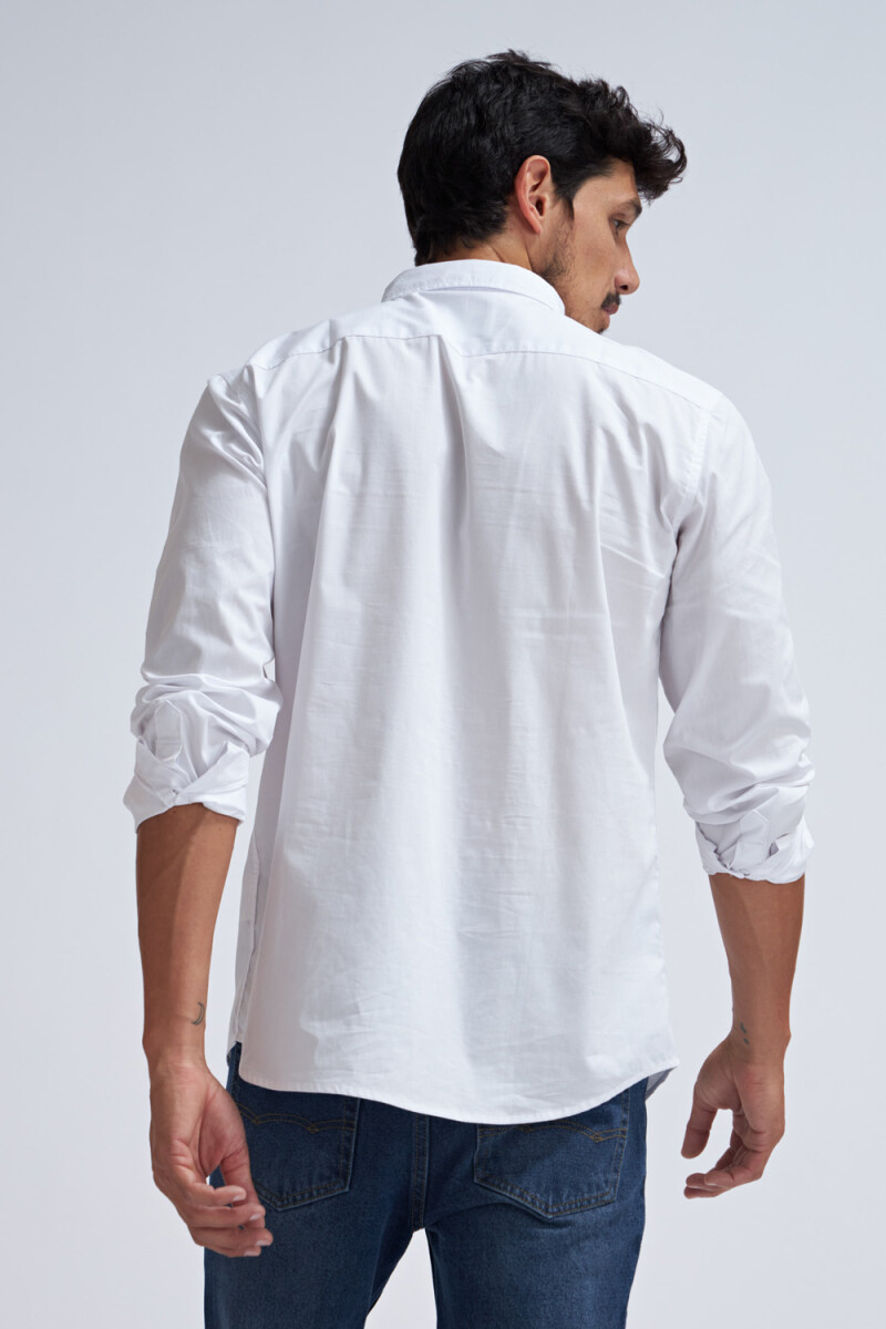 Camisa manga larga Blanco