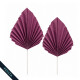 Topper Abanico de Papel Violeta
